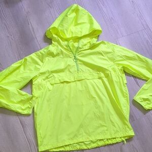 Under Armour Vibrant Yellow Jacket Biking Running Hiking Waterproof Vented